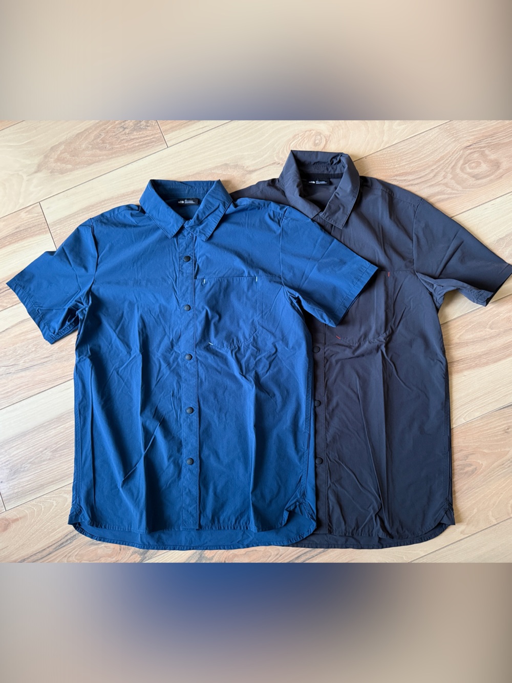 The North Face Men's technical short-sleeve shirt